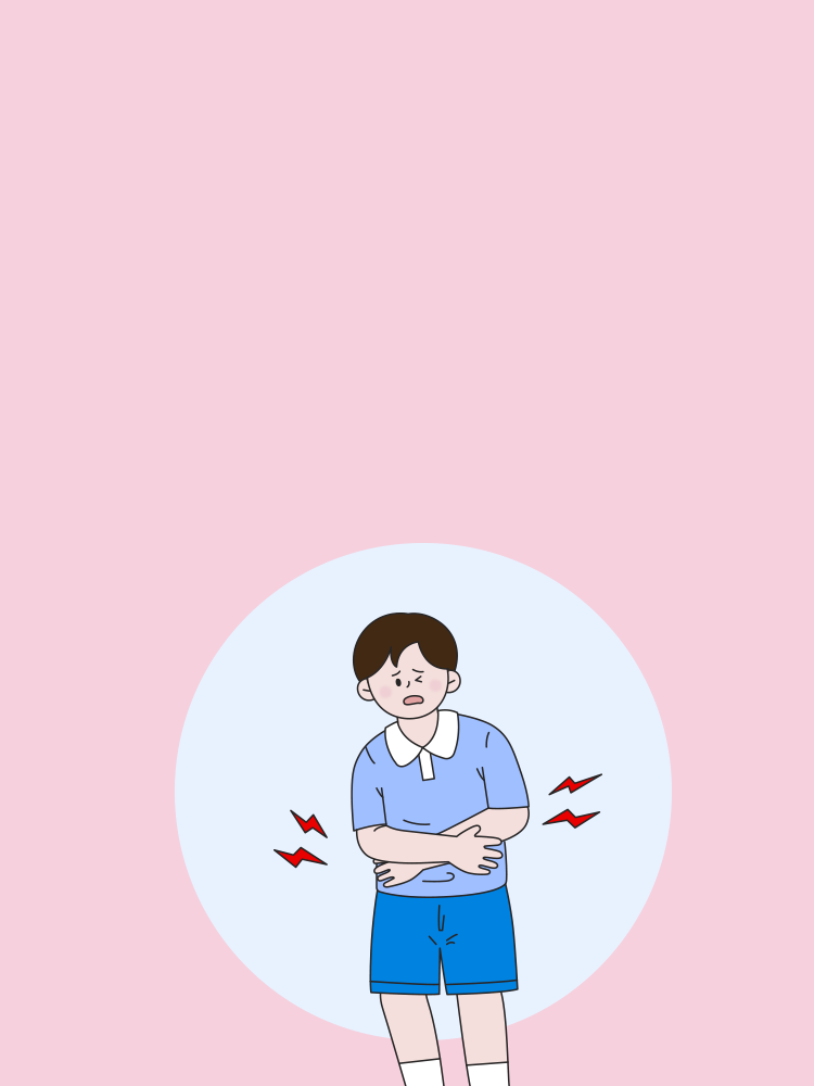 극심한 설사가 생겼어요! 콜레라 타이틀 배경 이미지