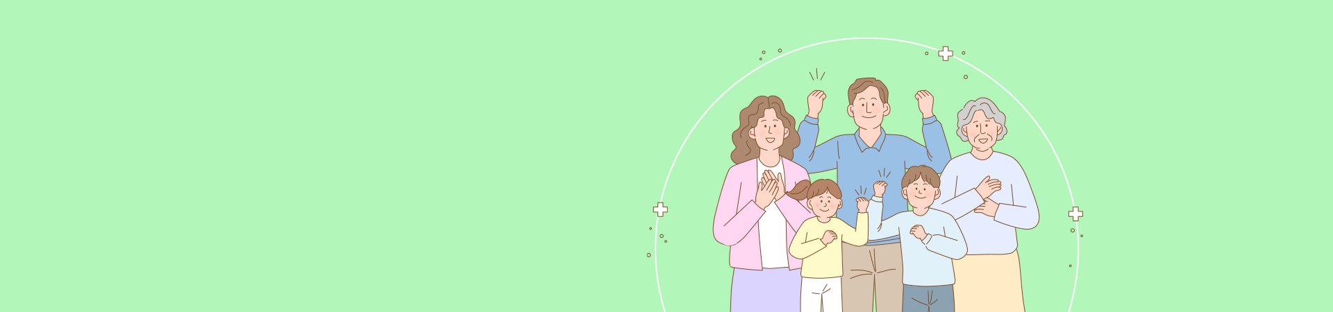 백일해 예방접종, 학교와 지역 공동체를 보호하는 방패 타이틀 배경 이미지