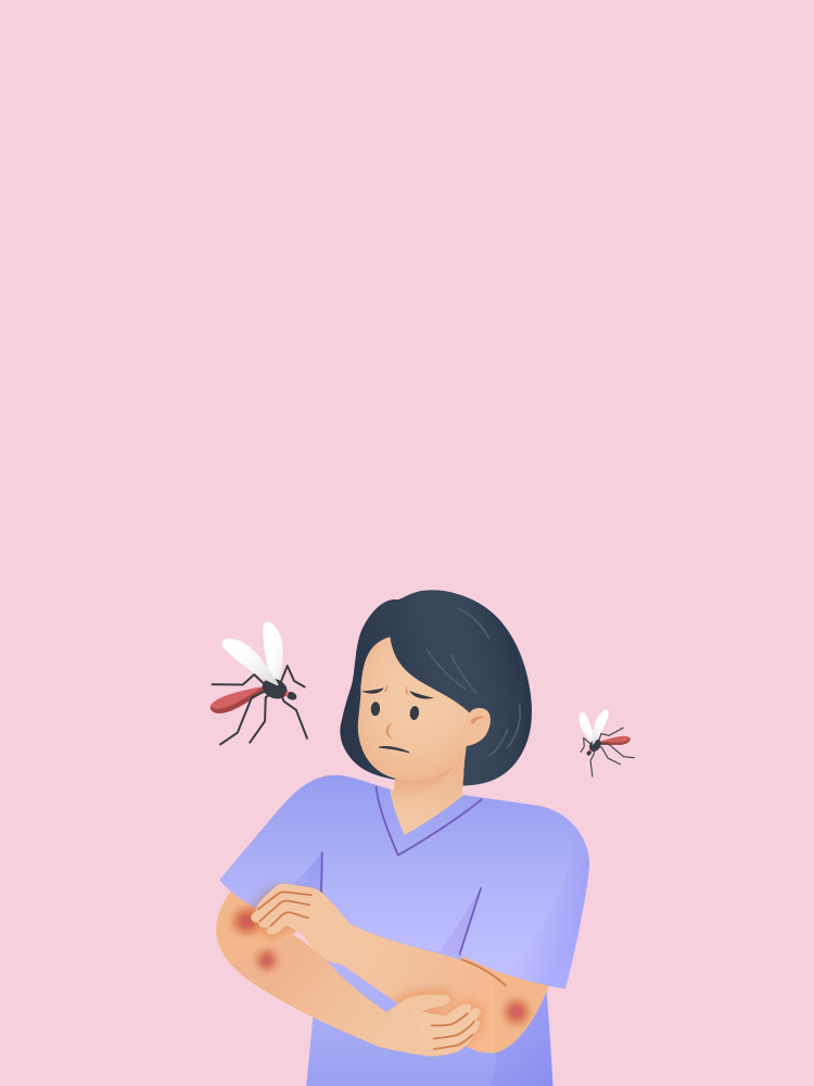 해외여행 후 열이 난다면? 해외유입 모기매개 감염병 타이틀 배경 이미지