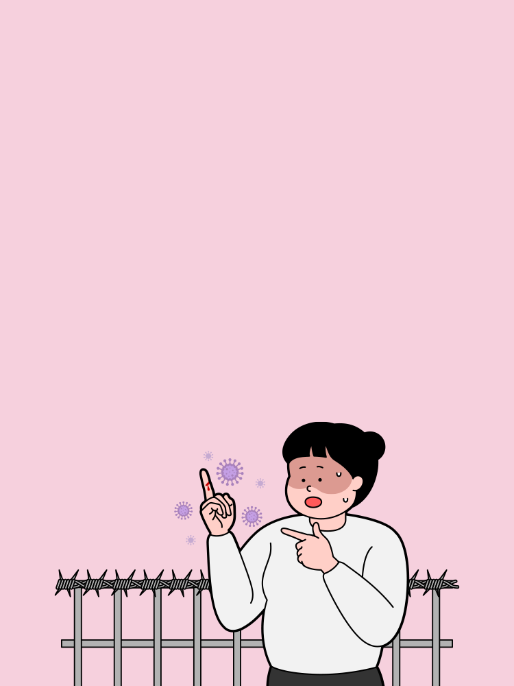 작은 상처 속에 숨어있는 위험, 파상풍 타이틀 배경 이미지